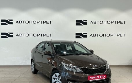 KIA Rio III рестайлинг, 2017 год, 999 000 рублей, 9 фотография