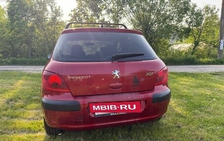 Peugeot 307 I, 2002 год, 240 000 рублей, 4 фотография