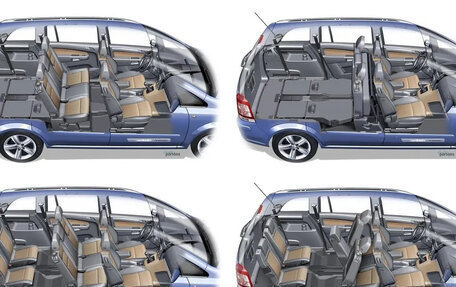 Opel Zafira B, 2012 год, 920 000 рублей, 23 фотография