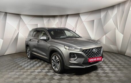 Hyundai Santa Fe IV, 2019 год, 2 355 000 рублей, 3 фотография