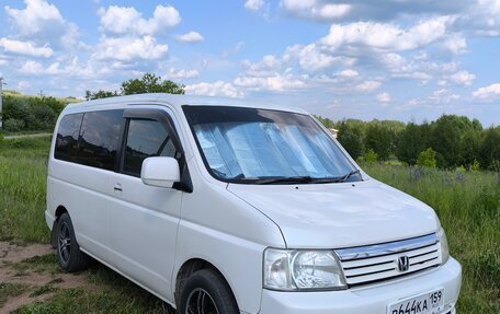 Honda Stepwgn II рестайлинг, 2001 год, 750 000 рублей, 26 фотография