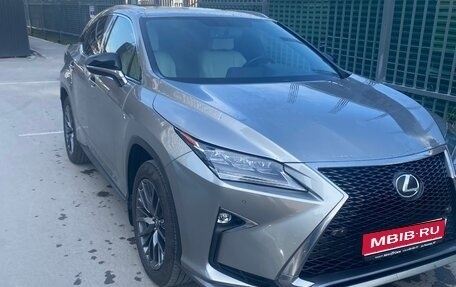 Lexus RX IV рестайлинг, 2016 год, 4 050 000 рублей, 1 фотография