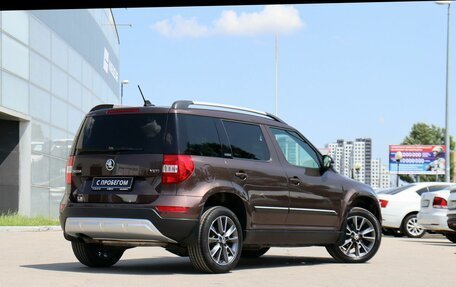 Skoda Yeti I рестайлинг, 2017 год, 1 460 000 рублей, 5 фотография