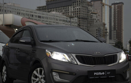 KIA Rio III рестайлинг, 2014 год, 935 000 рублей, 22 фотография