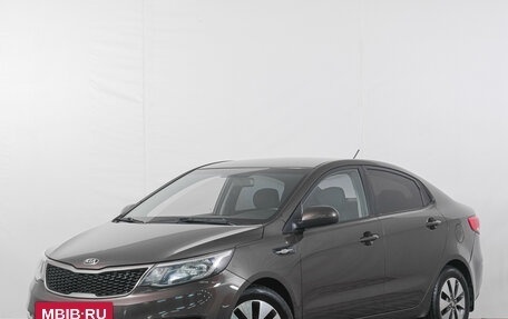 KIA Rio III рестайлинг, 2016 год, 949 000 рублей, 2 фотография