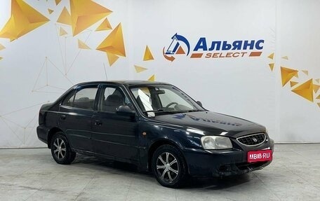 Hyundai Accent II, 2008 год, 355 000 рублей, 1 фотография
