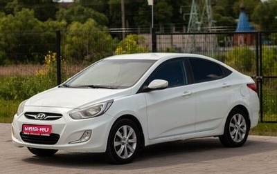 Hyundai Solaris II рестайлинг, 2011 год, 530 000 рублей, 1 фотография