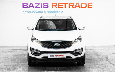 KIA Sportage III, 2014 год, 1 477 000 рублей, 2 фотография