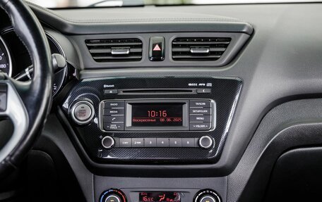 KIA Rio III рестайлинг, 2016 год, 1 208 000 рублей, 28 фотография
