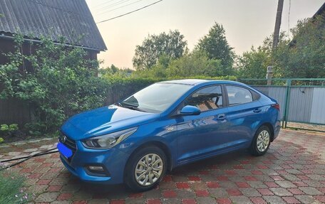 Hyundai Solaris II рестайлинг, 2017 год, 1 200 000 рублей, 16 фотография