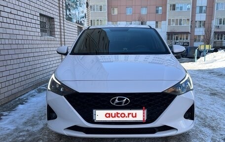 Hyundai Solaris II рестайлинг, 2021 год, 1 529 000 рублей, 3 фотография
