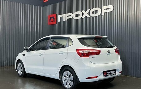 KIA Rio III рестайлинг, 2014 год, 967 000 рублей, 30 фотография