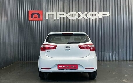 KIA Rio III рестайлинг, 2014 год, 967 000 рублей, 28 фотография
