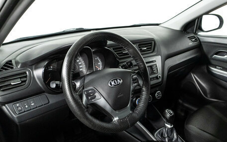 KIA Rio III рестайлинг, 2015 год, 989 898 рублей, 11 фотография
