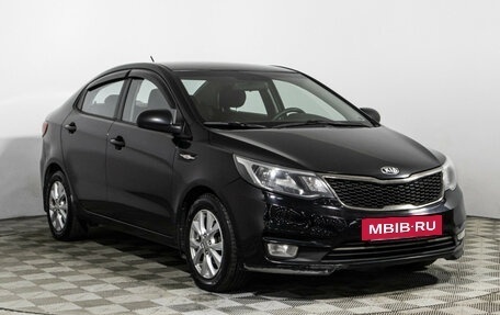 KIA Rio III рестайлинг, 2015 год, 989 898 рублей, 3 фотография