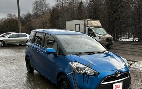 Toyota Sienta II, 2017 год, 1 400 000 рублей, 21 фотография