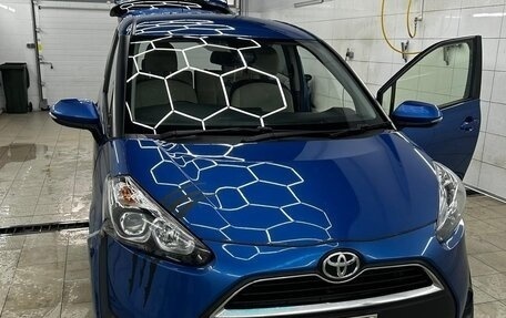 Toyota Sienta II, 2017 год, 1 400 000 рублей, 24 фотография