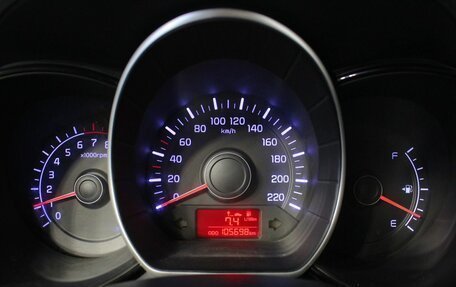 KIA Rio III рестайлинг, 2013 год, 919 000 рублей, 18 фотография
