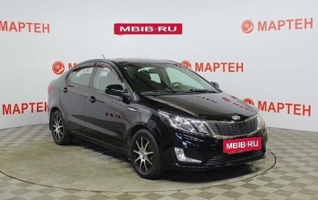 KIA Rio III рестайлинг, 2013 год, 919 000 рублей, 3 фотография