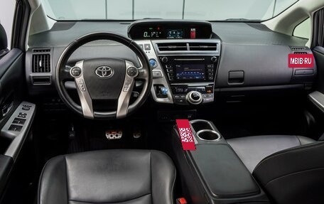 Toyota Prius v (+) I (ZVW40/41) рестайлинг, 2019 год, 2 480 000 рублей, 6 фотография
