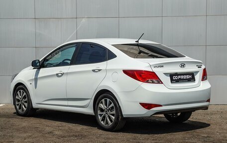 Hyundai Solaris II рестайлинг, 2015 год, 1 100 000 рублей, 2 фотография