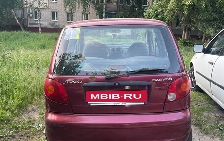 Daewoo Matiz I, 2010 год, 125 000 рублей, 4 фотография