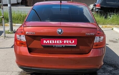 Skoda Rapid I, 2015 год, 880 000 рублей, 5 фотография