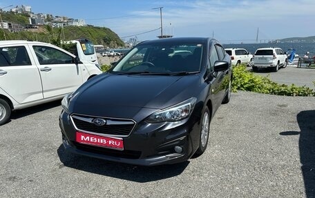 Subaru Impreza IV, 2017 год, 1 235 000 рублей, 1 фотография