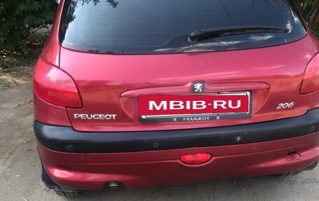 Peugeot 206, 2002 год, 320 000 рублей, 4 фотография
