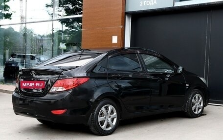 Hyundai Solaris II рестайлинг, 2011 год, 697 000 рублей, 5 фотография