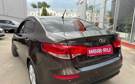 KIA Rio III рестайлинг, 2016 год, 1 149 000 рублей, 14 фотография