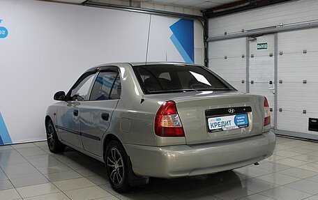 Hyundai Accent II, 2009 год, 499 000 рублей, 8 фотография