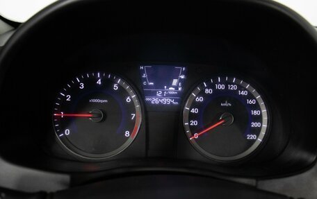 Hyundai Solaris II рестайлинг, 2011 год, 574 000 рублей, 12 фотография