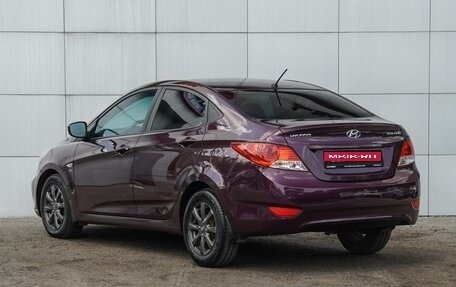 Hyundai Solaris II рестайлинг, 2011 год, 890 000 рублей, 2 фотография