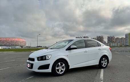 Chevrolet Aveo III, 2012 год, 715 000 рублей, 2 фотография