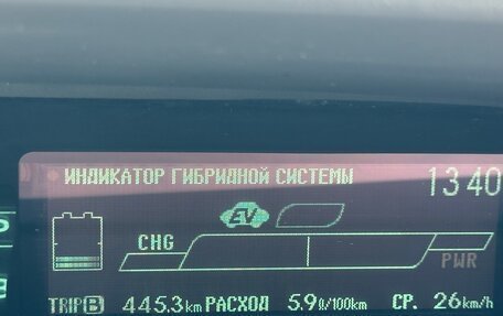 Toyota Prius, 2011 год, 1 550 000 рублей, 24 фотография