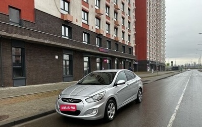 Hyundai Solaris II рестайлинг, 2012 год, 855 000 рублей, 1 фотография