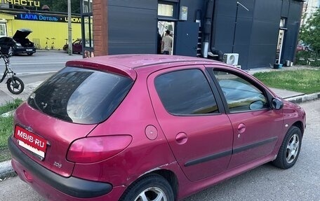 Peugeot 206, 2002 год, 155 000 рублей, 5 фотография