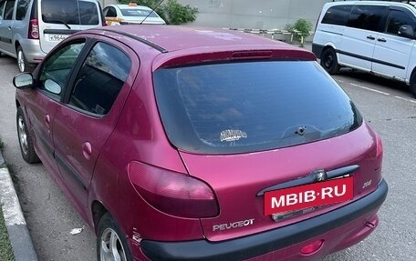 Peugeot 206, 2002 год, 155 000 рублей, 4 фотография