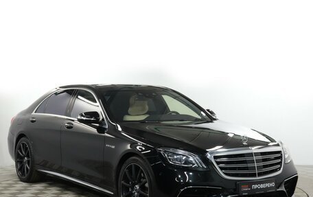 Mercedes-Benz S-Класс AMG, 2017 год, 7 800 000 рублей, 3 фотография
