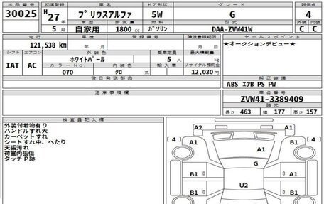 Toyota Prius Alpha I (ZVW40/41), 2015 год, 1 500 000 рублей, 12 фотография