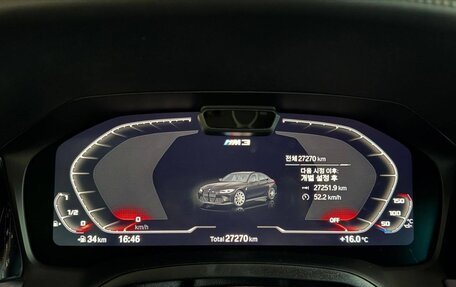 BMW M3, 2022 год, 8 400 000 рублей, 9 фотография