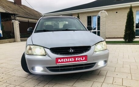 Hyundai Accent II, 2004 год, 310 000 рублей, 1 фотография