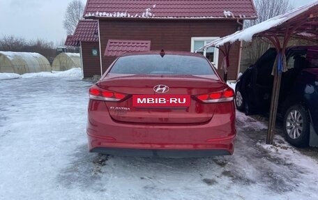 Hyundai Elantra VI рестайлинг, 2017 год, 1 200 000 рублей, 3 фотография