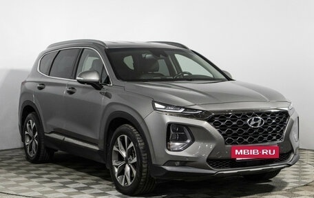 Hyundai Santa Fe IV, 2019 год, 2 499 700 рублей, 3 фотография