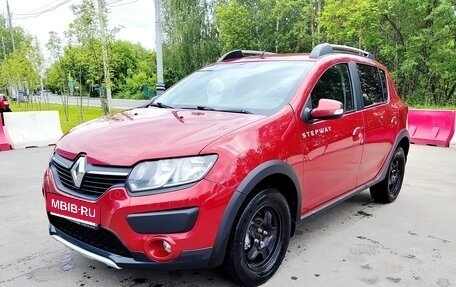 Renault Sandero II рестайлинг, 2017 год, 1 050 000 рублей, 1 фотография
