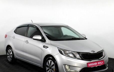KIA Rio III рестайлинг, 2013 год, 615 000 рублей, 3 фотография