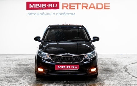 KIA Rio III рестайлинг, 2015 год, 917 000 рублей, 2 фотография