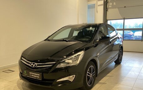 Hyundai Solaris II рестайлинг, 2014 год, 1 100 000 рублей, 1 фотография