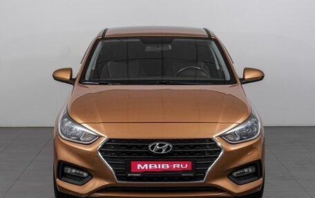 Hyundai Solaris II рестайлинг, 2017 год, 1 384 000 рублей, 3 фотография